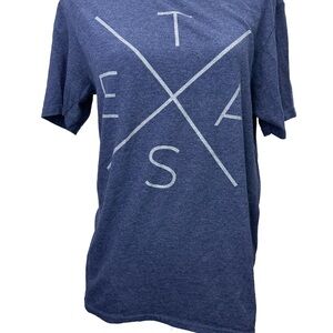 Tumbleweed Blue Texas Star Graphic T-Shirt Size S